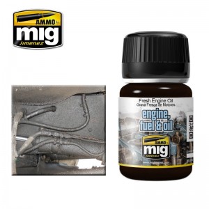 EFFETS NATURE Huile moteur fraiche 35ml Mig AMMO - MIG Jimenez A.MIG-1408 - 1