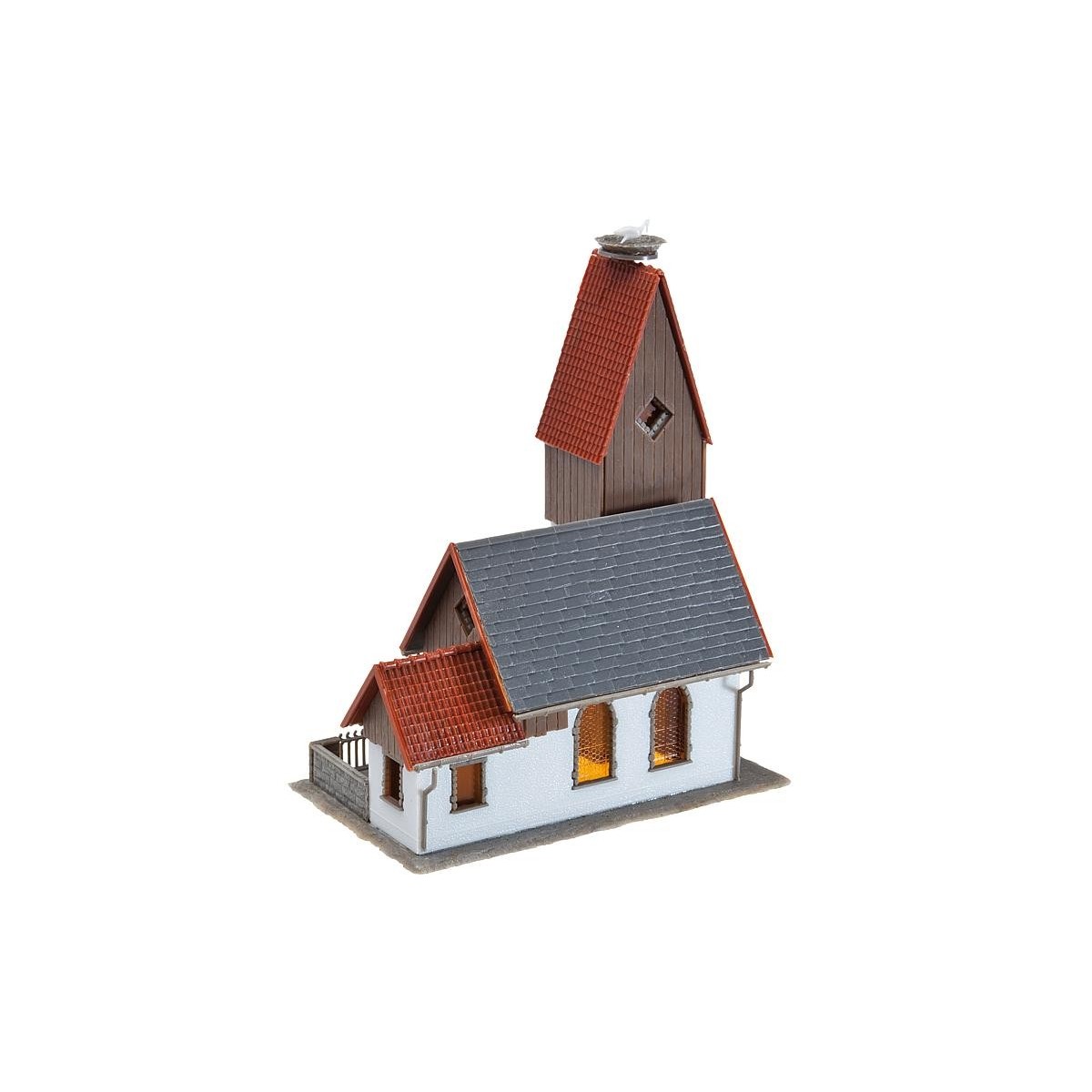 Faller 130236 Model Kit, Village Church - Faller_130236
