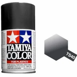 Peinture bombe Noir Métal brillant TS40 Tamiya Tamiya 85040 - 1
