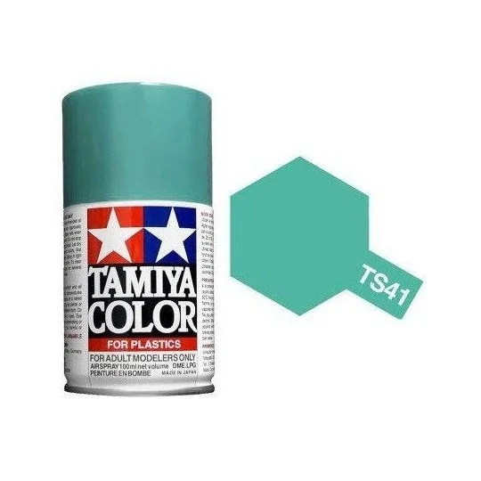 85041-Peinture bombe Bleu Corail brillant TS41 Tamiya