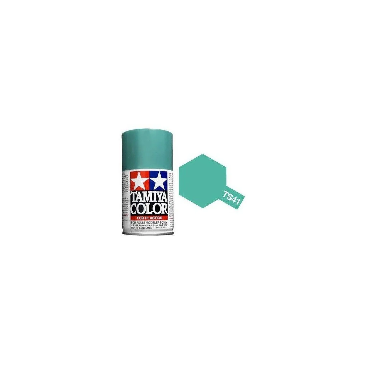 Peinture bombe Bleu Corail brillant TS41 Tamiya Tamiya 85041 - 1