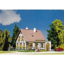Faller 130215 Model Kit, House with Garage - Faller - Faller_130215