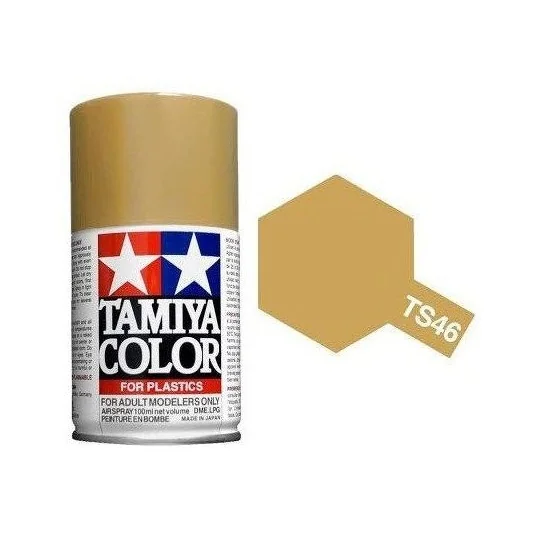 85046-Tamiya TS46 Light Sand Matt Spray Paint