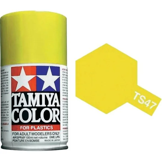 85047-Paint bomb yellow shiny Chrome TS47 Tamiya