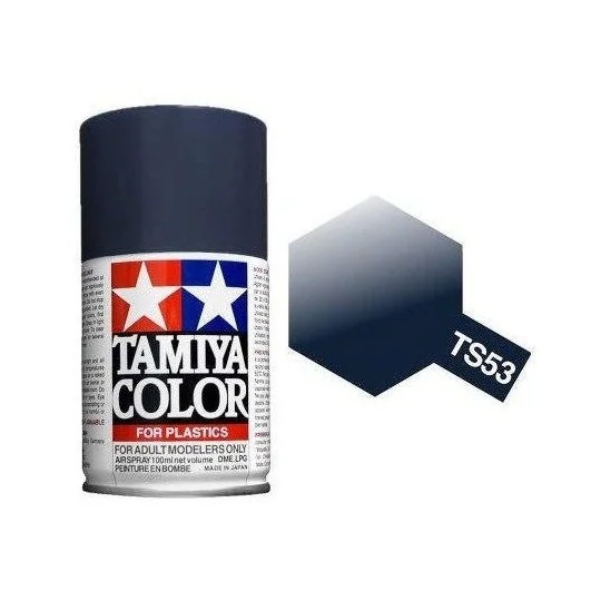 85053-Tamiya TS53 Gloss Metallic Dark Blue Spray Paint