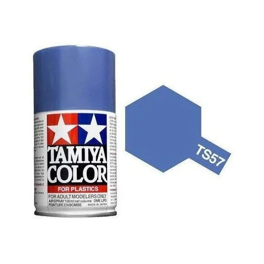 85057-Peinture bombe Bleu Violet brillant TS57 Tamiya - 85057