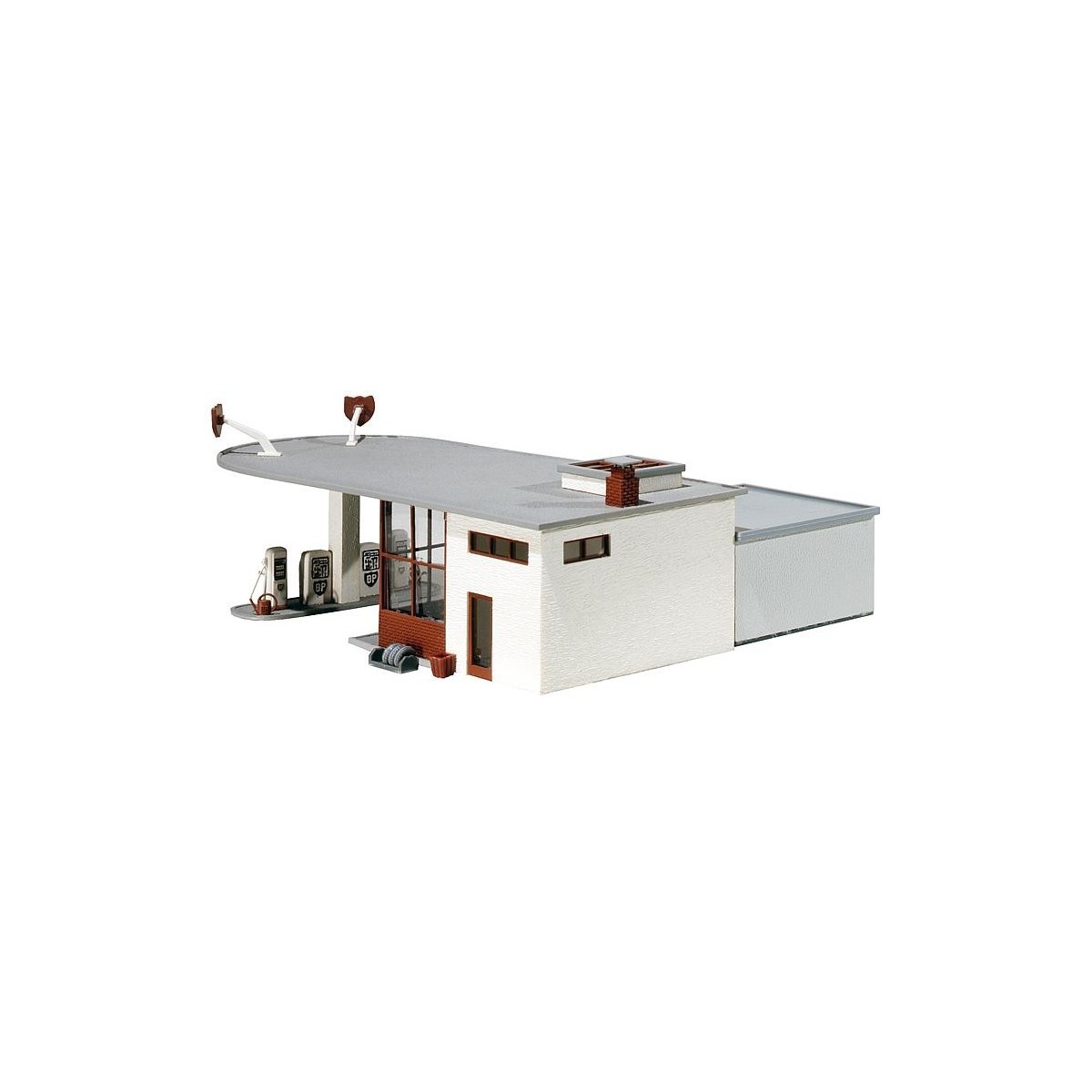 Faller 130347 Model Kit, BP Service Station - Faller - Faller_130347