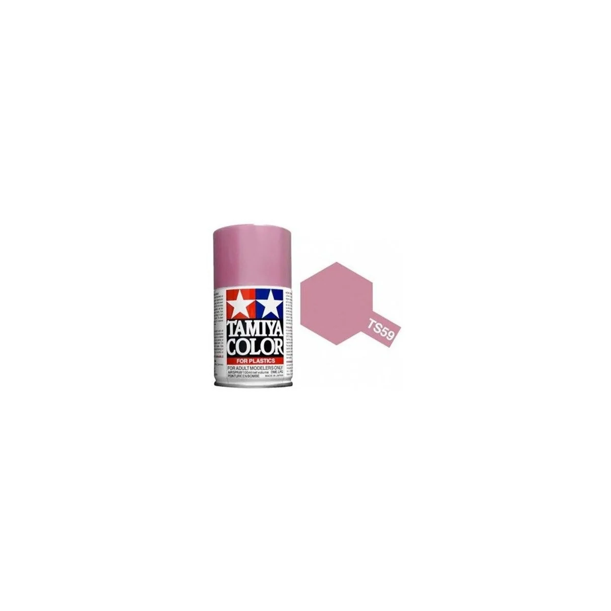 Peinture bombe Rouge Clair nacré TS59 Tamiya Tamiya 85059 - 1