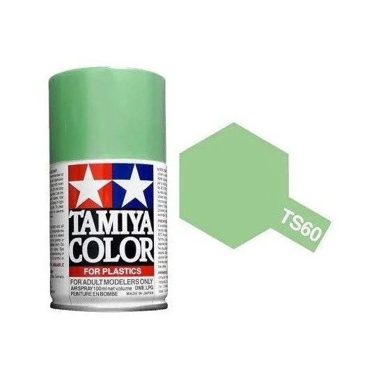85060-Peinture bombe Vert Clair nacré TS60 Tamiya - 85060