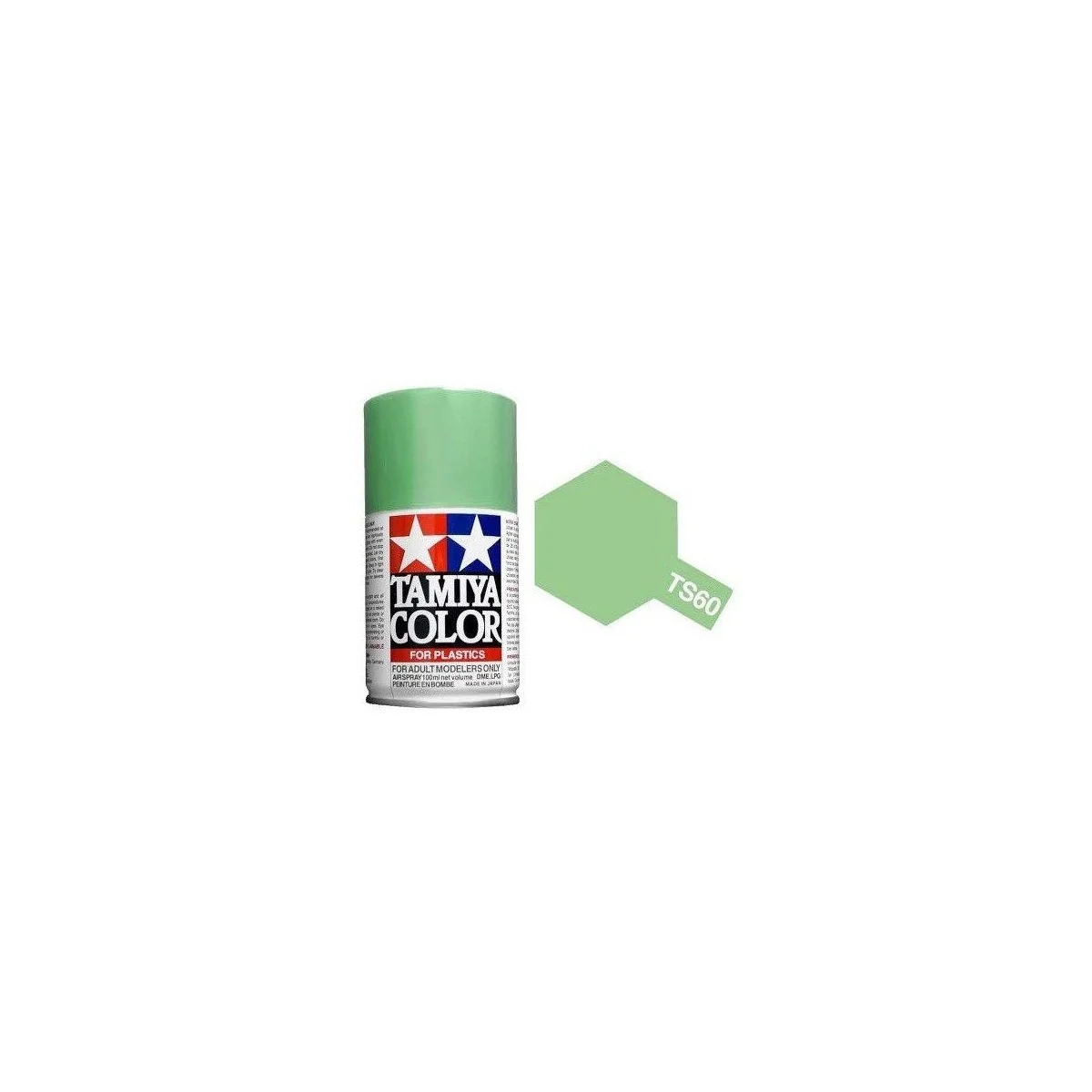 Peinture bombe Vert Clair nacré TS60 Tamiya Tamiya 85060 - 1