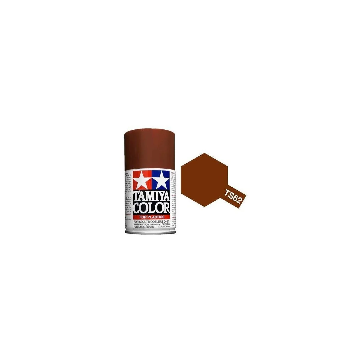 Peinture bombe Brun Otan mat TS62 Tamiya Tamiya 85062 - 1 Peinture bombe Brun Otan mat TS62 Tamiya Tamiya 85062 - 1