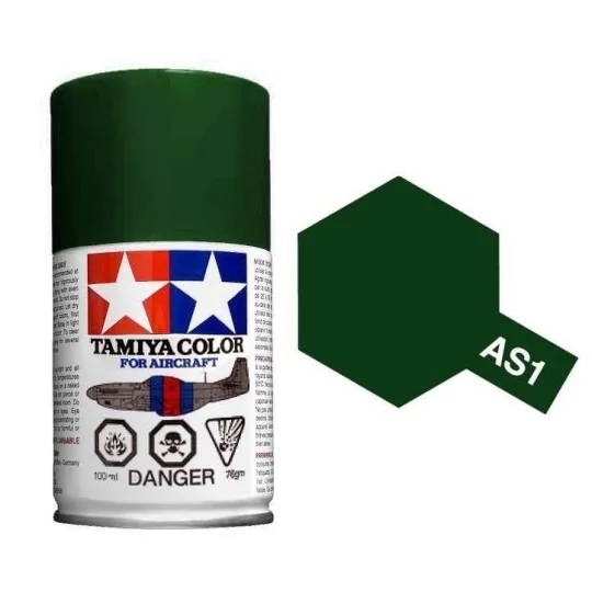86501-Tamiya AS1 Japanese Dark Marine Green Spray Paint - 86501