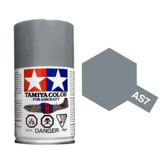 86507-Peinture bombe Gris Neutre USAAF AS7 Tamiya - 86507