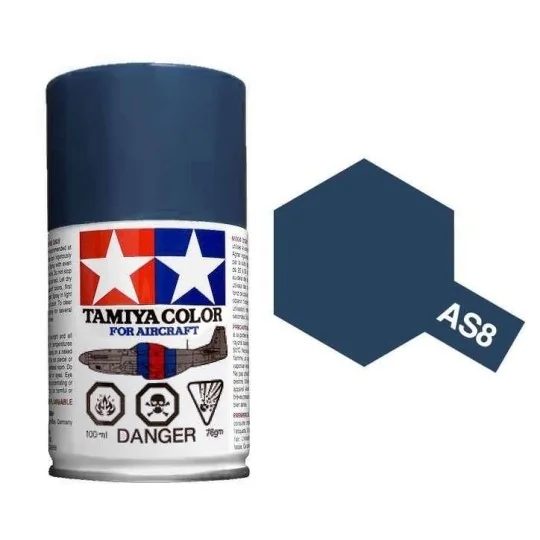 Tamiya AS8 US Navy Dark Blue Spray Paint 86508-Tamiya AS8 US Navy Dark Blue Spray Paint - 86508