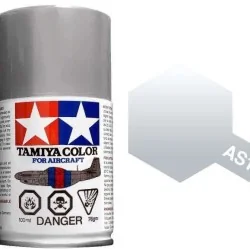 Peinture bombe Argent Métal Nu AS12 Tamiya Tamiya 86512 - 1