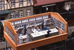 Faller 120118 Model kit, interior layout of a signal box