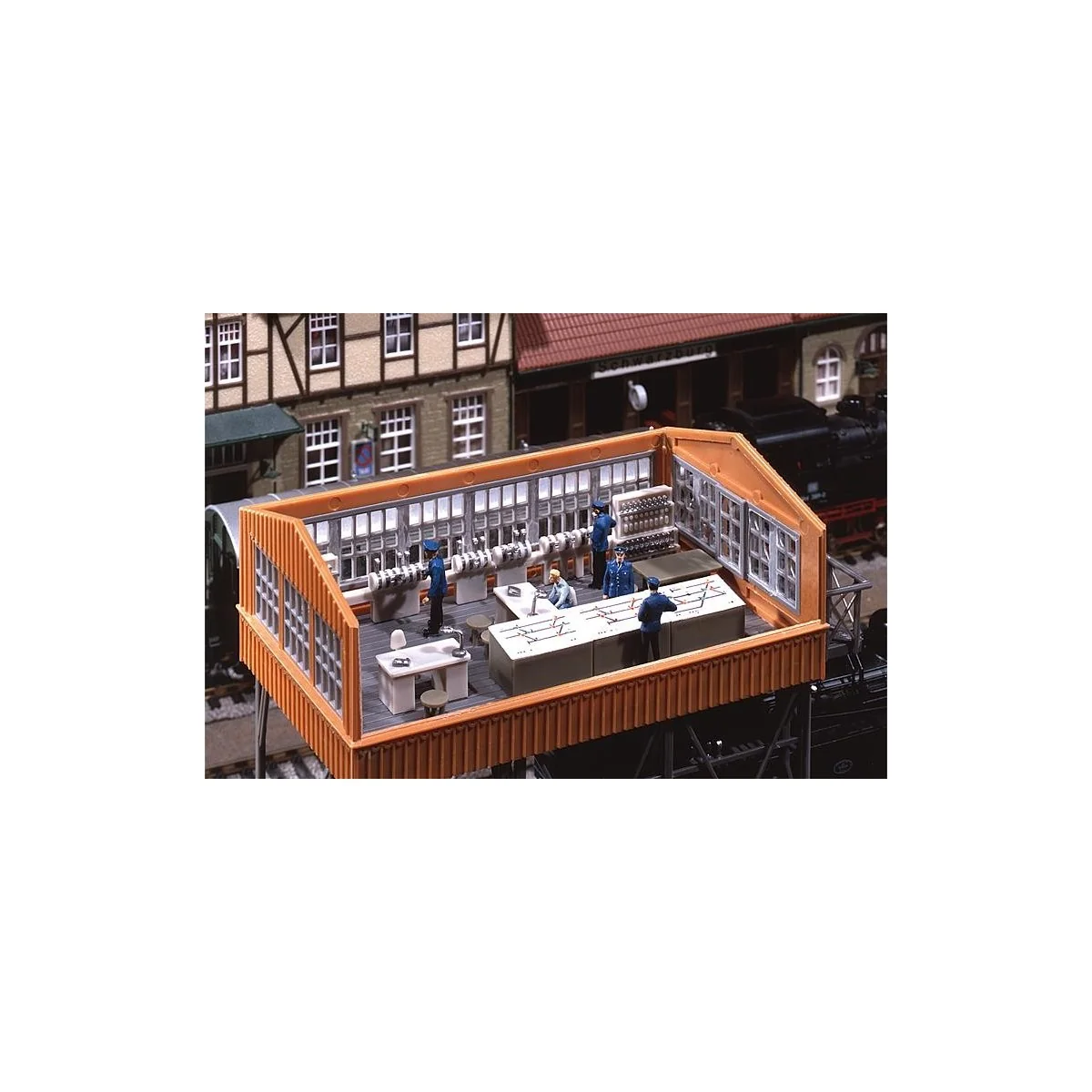 Faller 120118 Model kit, interior layout of a signal box - Faller_1...