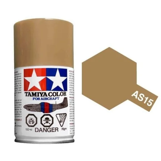 Tamiya AS15 USAF Beige Spray Paint 86515-Tamiya AS15 USAF Beige Spray Paint - 86515