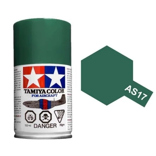 86517-Tamiya AS17 Japanese Army Green spray paint