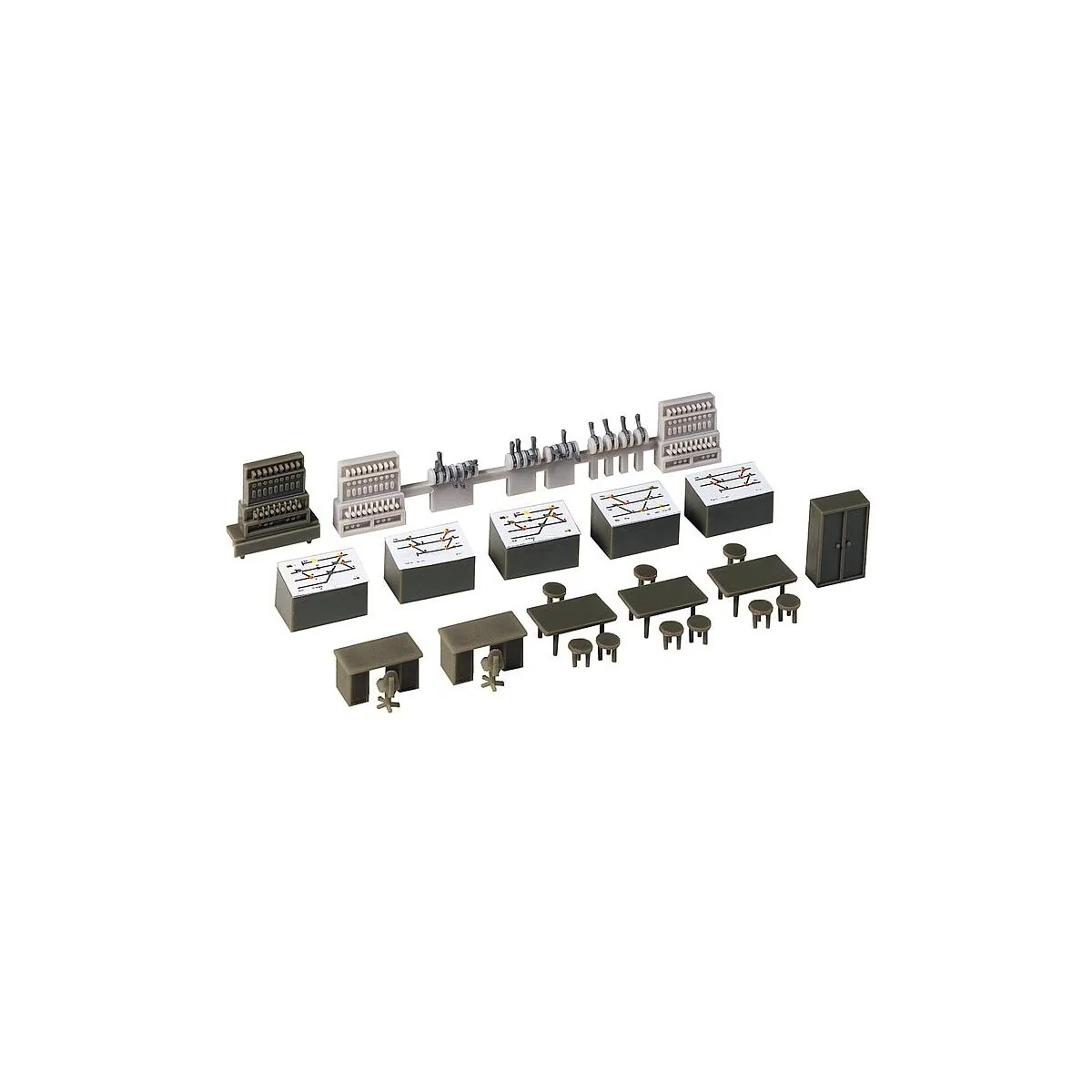 Faller 120118 Model kit, interior layout of a signal box - Faller -... Faller 120118 Model kit, interior layout of a signal box - Faller -...