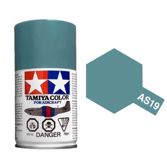 86519-Peinture bombe Bleu Intermédiaire US Navy AS19 Tamiya - 86519