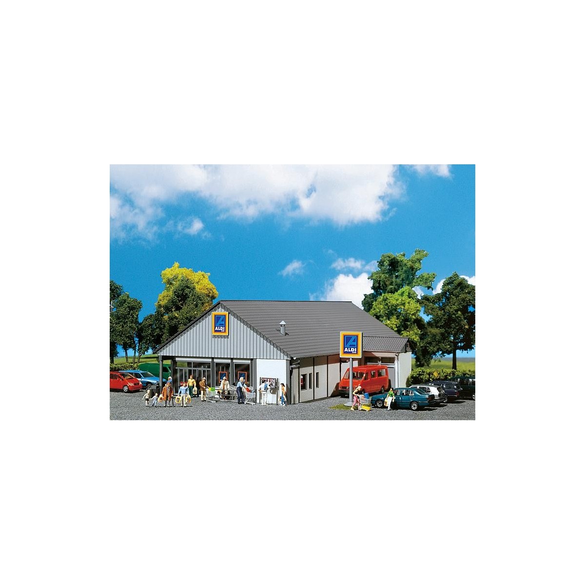 Faller 130339 Maquette, supermarché ALDI sud/ nord Faller Faller_130339 - 1