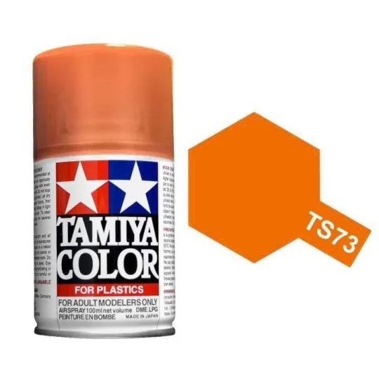 85073-Paint bomb Orange translucent TS73 Tamiya