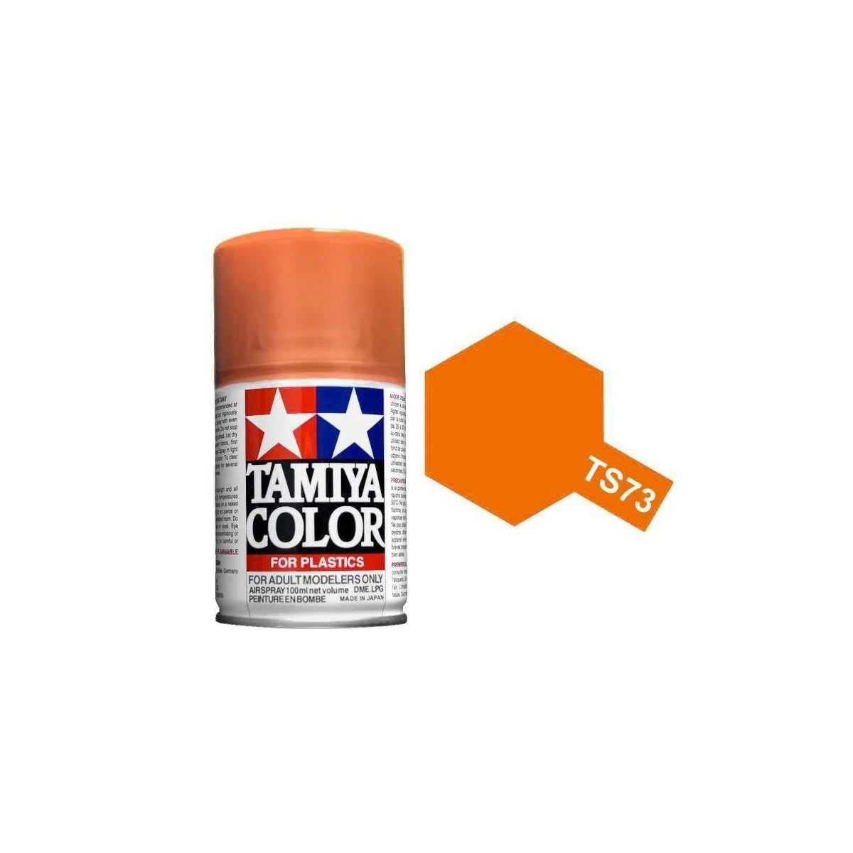 Paint bomb Orange translucent TS73 Tamiya - 85073