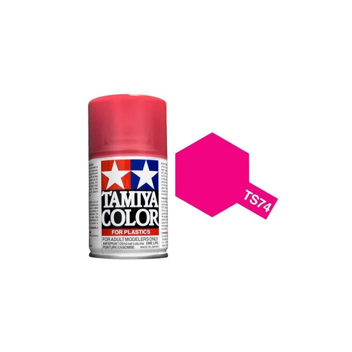 Tamiya TS74 Translucent Red Spray Paint Tamiya TS74 Translucent Red Spray Paint