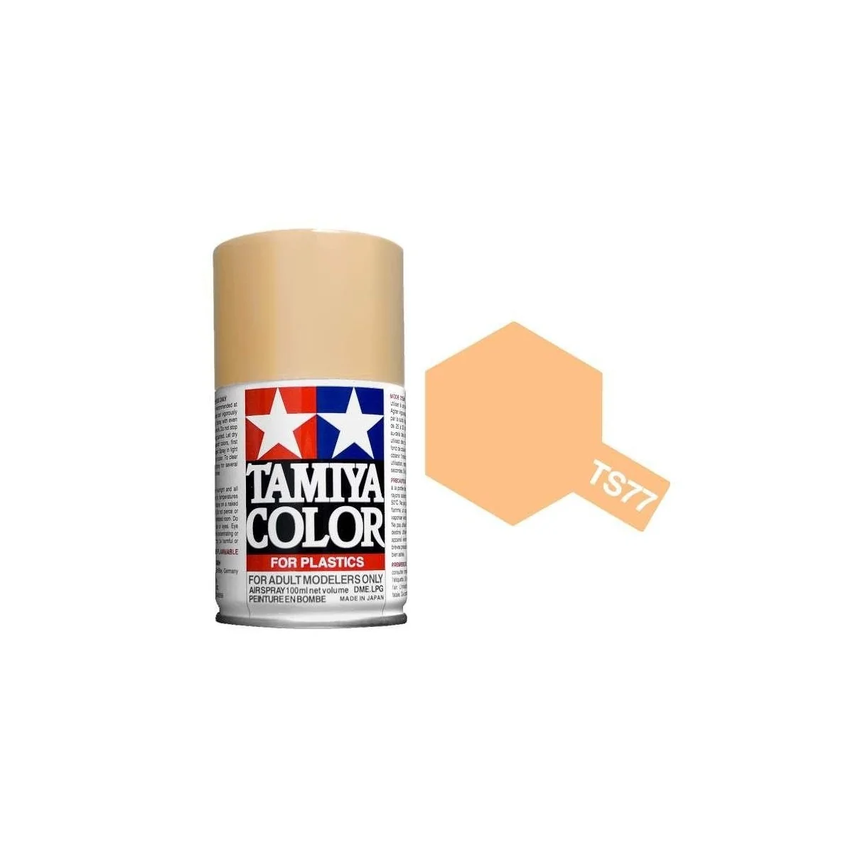 Tamiya TS77 Matte Flesh Spray Paint