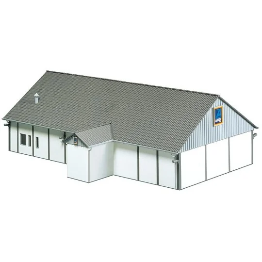 Faller 130339 Maquette, supermarché ALDI sud/ nord Faller Faller_130339 - 3 FALLER_130339-Maquette, supermarché ALDI sud/ nord - Faller 130339