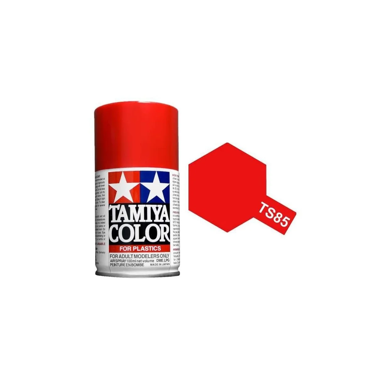 Peinture bombe Rouge Mica Vif brillant TS85 Tamiya Tamiya 85085 - 1