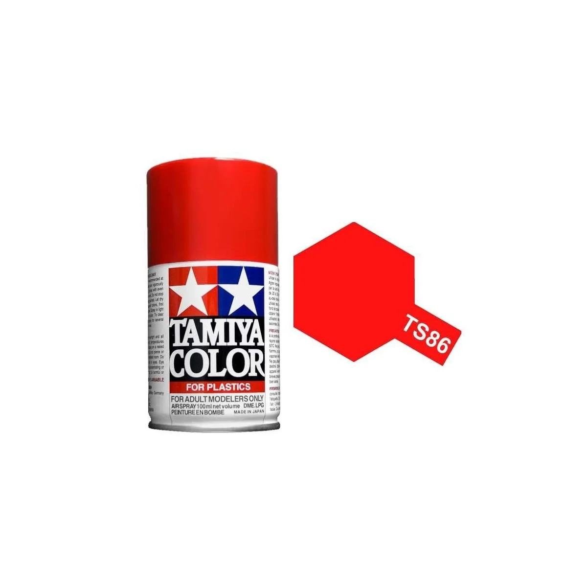 Paint bomb bright red TS86 Tamiya - 85086