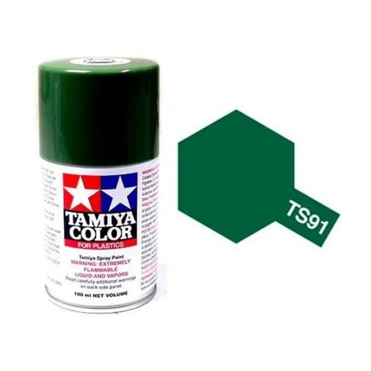 85091-Tamiya TS91 Dark Green JGSDF Spray Paint