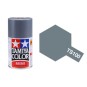 85100-Peinture bombe Gun Metal Clair TS100 Tamiya