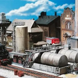 Faller 120157 Model Kit, Fuel Depot