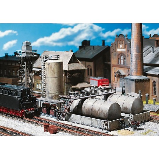 FALLER_120157-Faller 120157 Model Kit, Fuel Depot