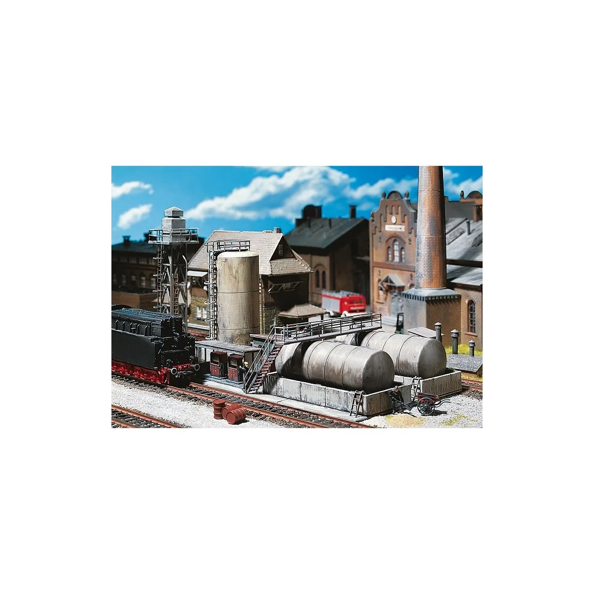 Faller 120157 Model Kit, Fuel Depot - FALLER_120157 Faller 120157 Model Kit, Fuel Depot - FALLER_120157