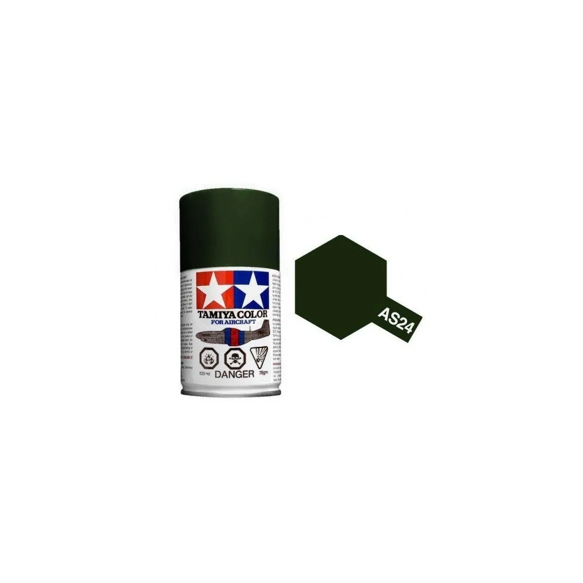 Paint bomb dark green Luftwaffe AS24 Tamiya - 86524