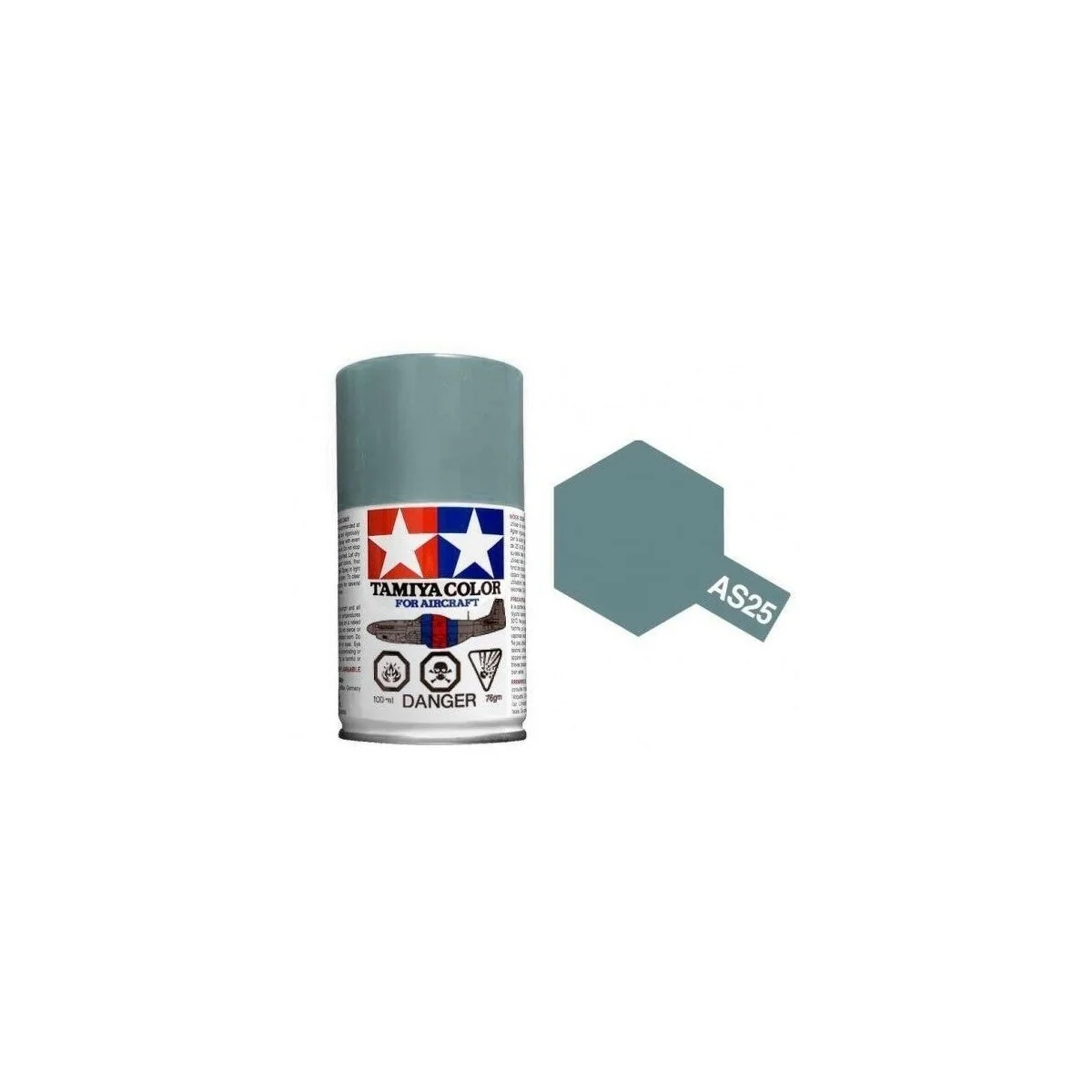 Peinture bombe Gris Foncé Ghost AS25 Tamiya Tamiya 86525 - 1