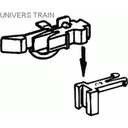Roco 40287 Short coupling head x 2 - Roco - Roco_40287