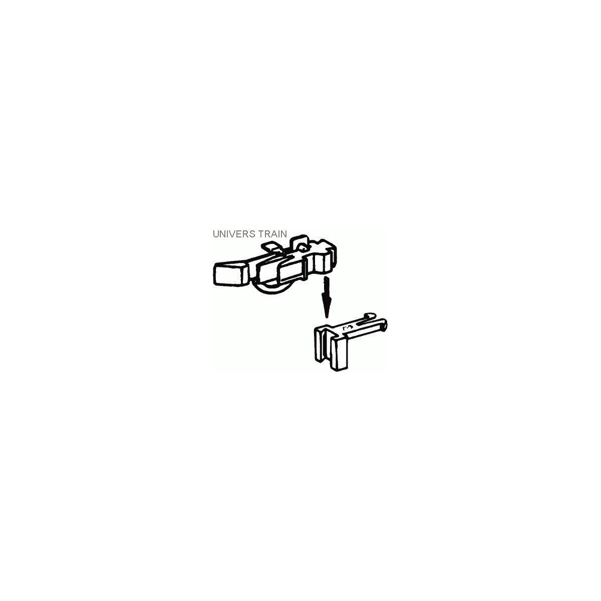 Roco 40287 Short coupling head x 2 - Roco - Roco_40287