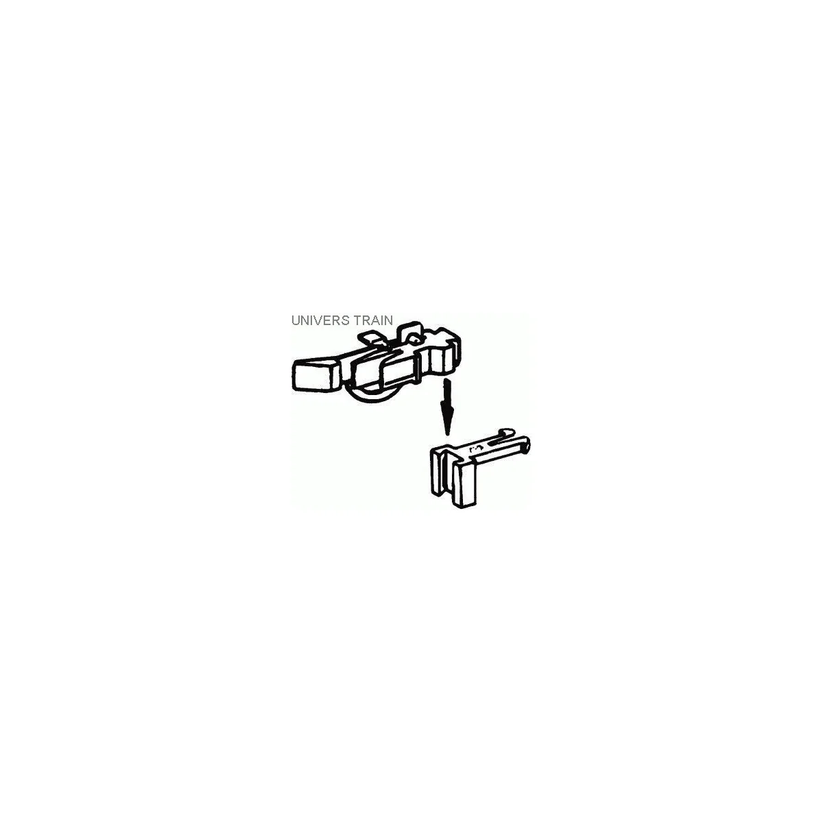 Roco 40287 Short coupling head x 2 - Roco_40287 Roco 40287 Short coupling head x 2 - Roco_40287