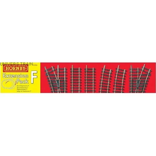 Jouef Hornby R8226 Set d'extension de voie F Jouef R8226 - 1 R8226-Jouef Hornby R8226 Set d'extension de voie F