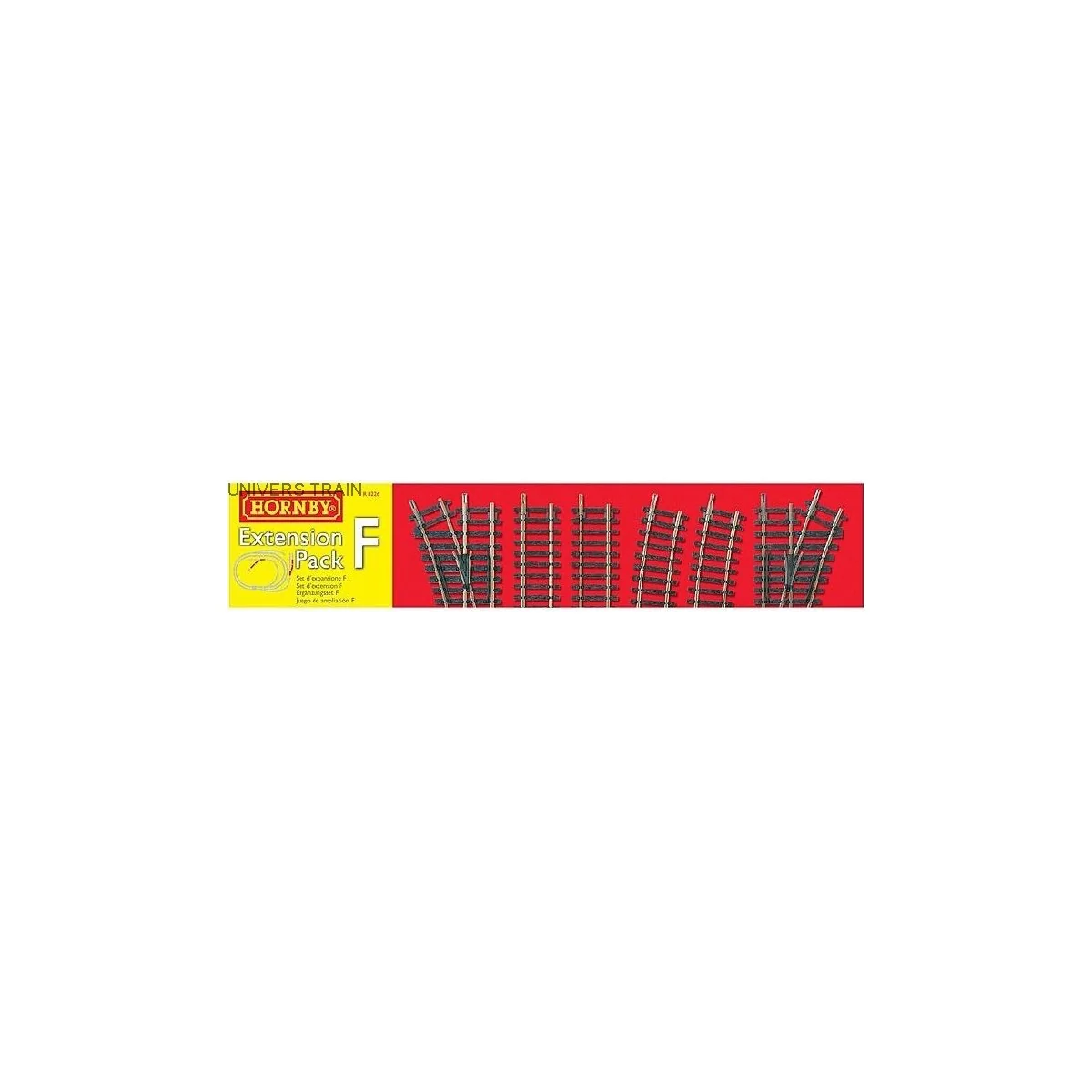Jouef Hornby R8226 Set d'extension de voie F Jouef R8226 - 1 Jouef Hornby R8226 Set d'extension de voie F Jouef R8226 - 1
