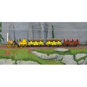 Hornby R30090 Coffret locomotive à vapeur, Rocket Train Stephenson, L&MR Hornby R30090 - 2