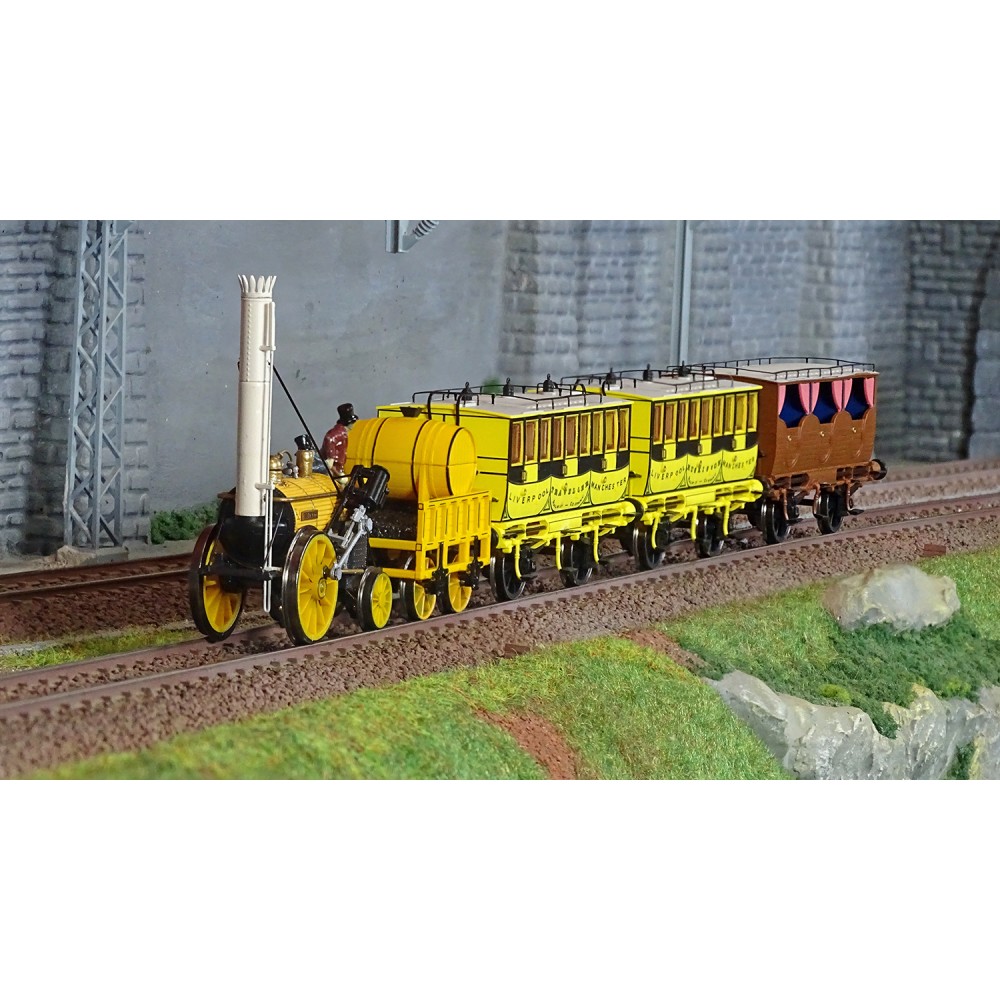 Hornby R30090 Coffret locomotive à vapeur, Rocket Train Stephenson, L&MR Hornby R30090 - 1