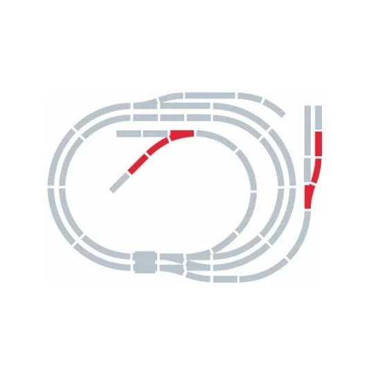 Jouef R 8226 Track Extension Set F - Jouef - R8226 R8226-Jouef R 8226 Track Extension Set F - R8226