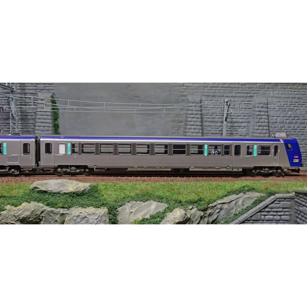 Piko 96415 Autorail électrique SNCF, Z2 Z 7501, rénové livrée TER Piko Piko_96415 - 4