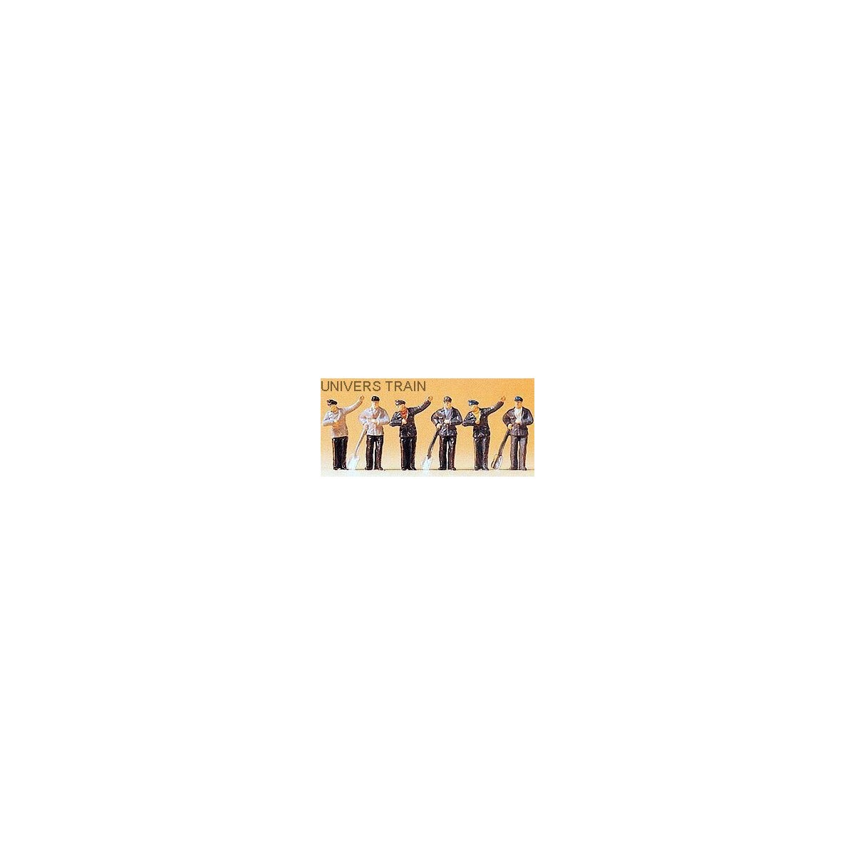Preiser 14014 Figures, Steam Locomotive Personnel - Preiser - Preis...